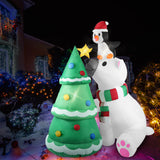 Santaco Inflatable Christmas Decor Polar-1910113135277248518