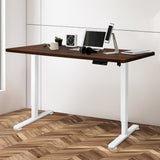 Levede Motorised Standing Desk Adjustable 140cm Walnut 1000x 1MM-1910112997444030470