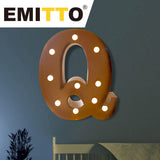 LED Metal Letter Lights Free Standing-1910112225322995718