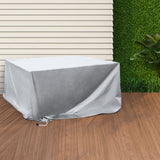 Marlow Outdoor Furniture Cover Waterproof Silver 30cm Extension-1927582205723414534