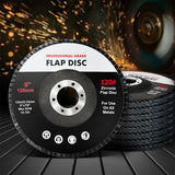 Traderight Flap Discs 125mm 5" Zirconia 1x20mX3 60SQM-1910113106474962950