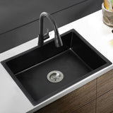 Granite Kitchen Sink Laundry Stone Sinks Black-1919892907637215238