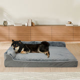 Pawz Orthopedic Dog Bed L Grey-1937319801210933254