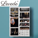 Levede Jewellery Cabinet Full Length-1917016723459018758