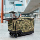 Slimbridge 20" Electric Riding Luggage Suitcase Green Colour-1919892861885747206
