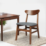 Levede 2xDining Chairs Kitchen Chair Brown 2Pack-1910113288688111622