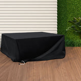 Marlow Outdoor Furniture Cover Garden Black 20cm Extension-1910112914329702406
