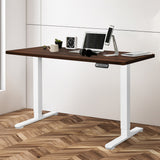 Levede Motorised Standing Desk Adjustable 140cm Walnut 1000x 1MM-1910112995732754438