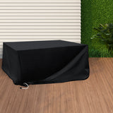 Marlow Outdoor Furniture Cover Garden Black 45cm Extension-1910112914929487878
