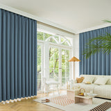 Marlow 2XBlockout Curtains Chenille 132x250 Blue-1910113279372562438
