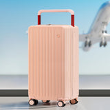 Slimbridge 26" Luggage Wide Handle Hard Case Pink-1937319799386411014