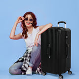 Slimbridge 28" Trunk Luggage Travel Black 28 inch-1910112842489663494
