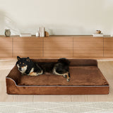 Pawz Orthopedic Dog Bed L Coffee-1937319800745365510
