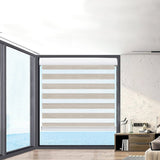 Marlow Blackout Zebra Roller Blind Curtains 180x210 Beige-1910113278206545926