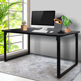 Levede Office Desk Computer Laptop Desks Black-1910113319663046662
