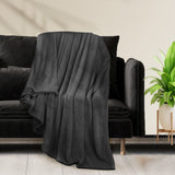 DreamZ 320GSM 220x240cm Ultra Soft Mink Black Queen-1919892913303719942