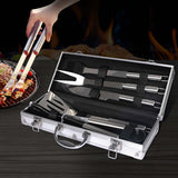 Moyasu 5Pcs BBQ Tool Set Stainless Steel-1919892909998608390