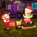 Santaco Christmas Inflatable 2.1M Xmas-1910113138381033478