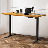 Levede Motorised Standing Desk Height 120cm Natural 800x 1.5MM-1910112992444420102