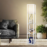 EMITTO Floor Lamp Storage Shelf LED White-1910112865453477894