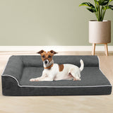 Pawz Orthopedic Dog Bed L Grey-1937319801030578182