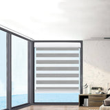 Marlow Blackout Zebra Roller Blind Curtains 120x210 Grey-1910113277401239558