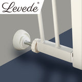 Levede Baby Safety Gate Wall Bumper White-1910113186711998470