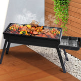 Moyasu Charcoal BBQ Grill Portable Smoker-1910113184031838214