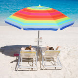 Mountview 2M Outdoor Beach Umbrellas Sand Colorful-1937319806403481606
