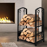 Traderight Firewood Rack 4 Fireplace-1910113105648685062
