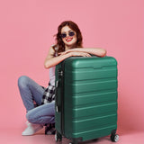 Slimbridge 28" Luggage Case Suitcase Green 28 inch-1910112838312136710