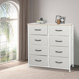 Levede Storage Cabinet Tower Chest Beige-1917016725468090375
