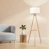 EMITTO Tripod Floor Lamp with Shelf-1910112866753712134