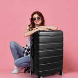 Slimbridge 28" Luggage Case Suitcase Black 28 inch-1910112837850763270