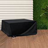 Marlow Outdoor Furniture Cover Garden Black 180CM-1910112914031906822