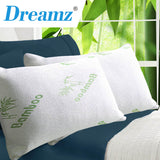 DreamZ 2x Memory Foam Pillow Bamboo-1937319838380855302
