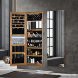 Levede Dressing Mirror Jewellery Cabinet-1917016723765202952