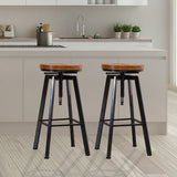 Levede 2x Bar Stools Industrial Kitchen-1910113233386213383