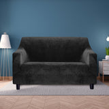 Marlow Sofa Covers 2 Seater High Stretch Black-1927582207908646918