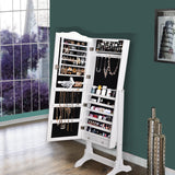 Levede Mirror Jewellery Cabinet Storage-1917016723144445960