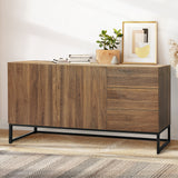 Levede Buffet Sideboard Storage Cabinet Walnut-1917016727884009480