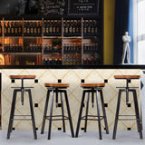 Levede 4x Bar Stools Industrial Kitchen-1910113234162159622