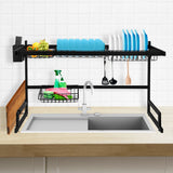 TOQUE Dish Drying Rack Over Sink Steel 85 CM-1910112820444401670
