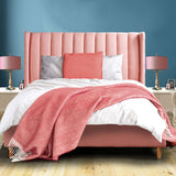 Levede Bed Frame Queen Size Linen Base-1919892910942326790