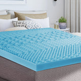Dreamz 7-Zone Cool Gel Memory Foam Bamboo Queen Pink Cover-1910112896810094599