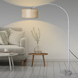 EMITTO Modern LED Floor Lamp Reading Beige-1910112860797800455
