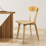 Levede 2x Dining Chairs Wooden Kitchen Chair-1910113303150071814