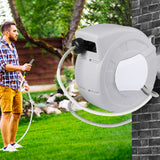 Hose Reel Retractable Water Garden Storage 20M-1919892887991095303