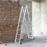Traderight Multi Purpose Ladder Aluminium-1910113096861618183