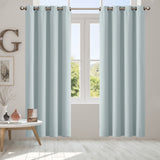 2x Blockout Curtains Panels 3 Layers Green-1910113269025214470
